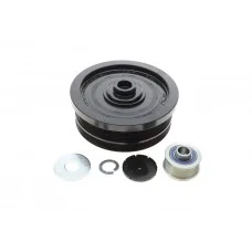 Шків колінвалу + шків генератора BMW 1/3/5/X3 2.0D 02- (4PK+6PK)