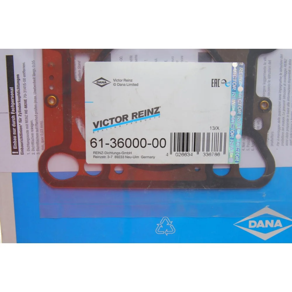 Прокладка ГБЦ Audi A4/A6/A8 3.0 00-06 (1.2mm)