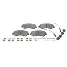 Колодки гальмівні (передні) Citroen Jumper/Fiat Ducato/Peugeot Boxer 2.0-3.0HDi 06- R16(з датчиком)
