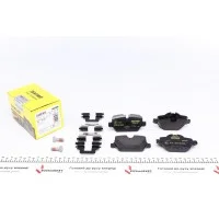 Колодки гальмівні (задні) BMW 3 (E90/E92) 00-13/1 (E81/82/87) 03-13 (TRW) Q+