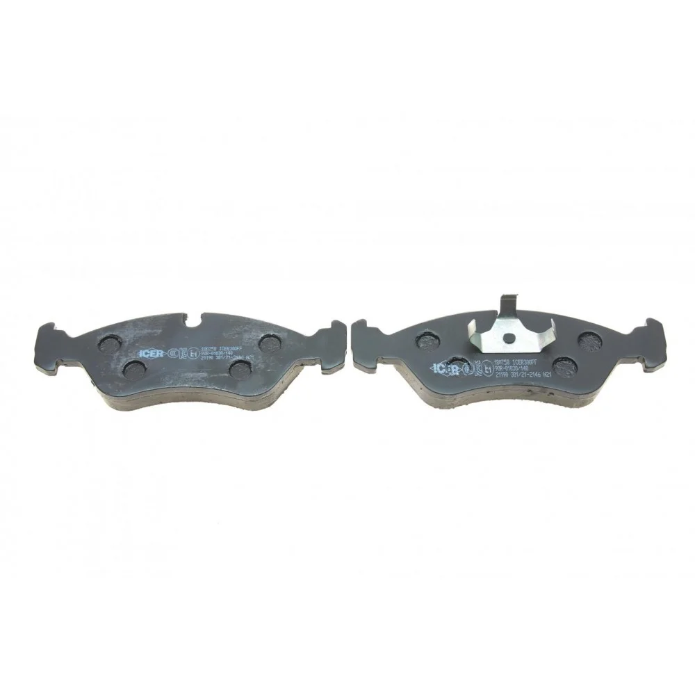 Колодки гальмівні (передні) Opel Astra F 91-01/Vectra A/B 88-03/Kadett E 85-92/Omega A 86-94