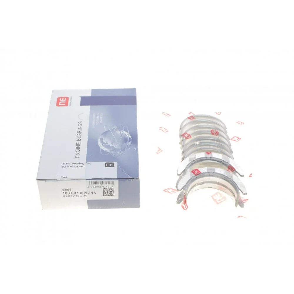 Вкладиші корінні BMW 3 (F30/F80)/5 (F10)/X5 (F15/F85) 2.0 i N20/N26 11-18 (+0.25) = 6007112500
