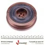 Шків колінвалу + шків генератора BMW 5/7/X5/X6 2.5-4.0D 08- (7PK)