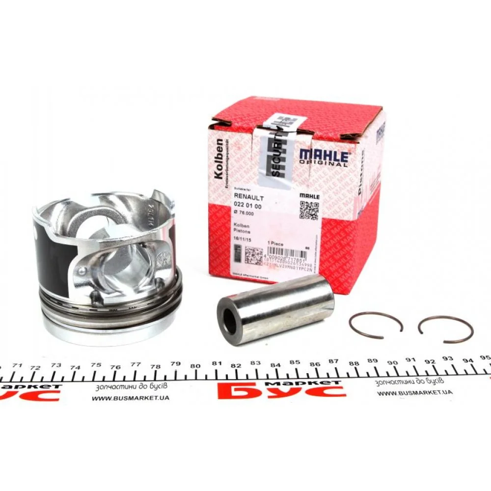 Поршень Renault Kangoo 1.5dCi 01- (76.00mm/STD)(Палець 26mm)