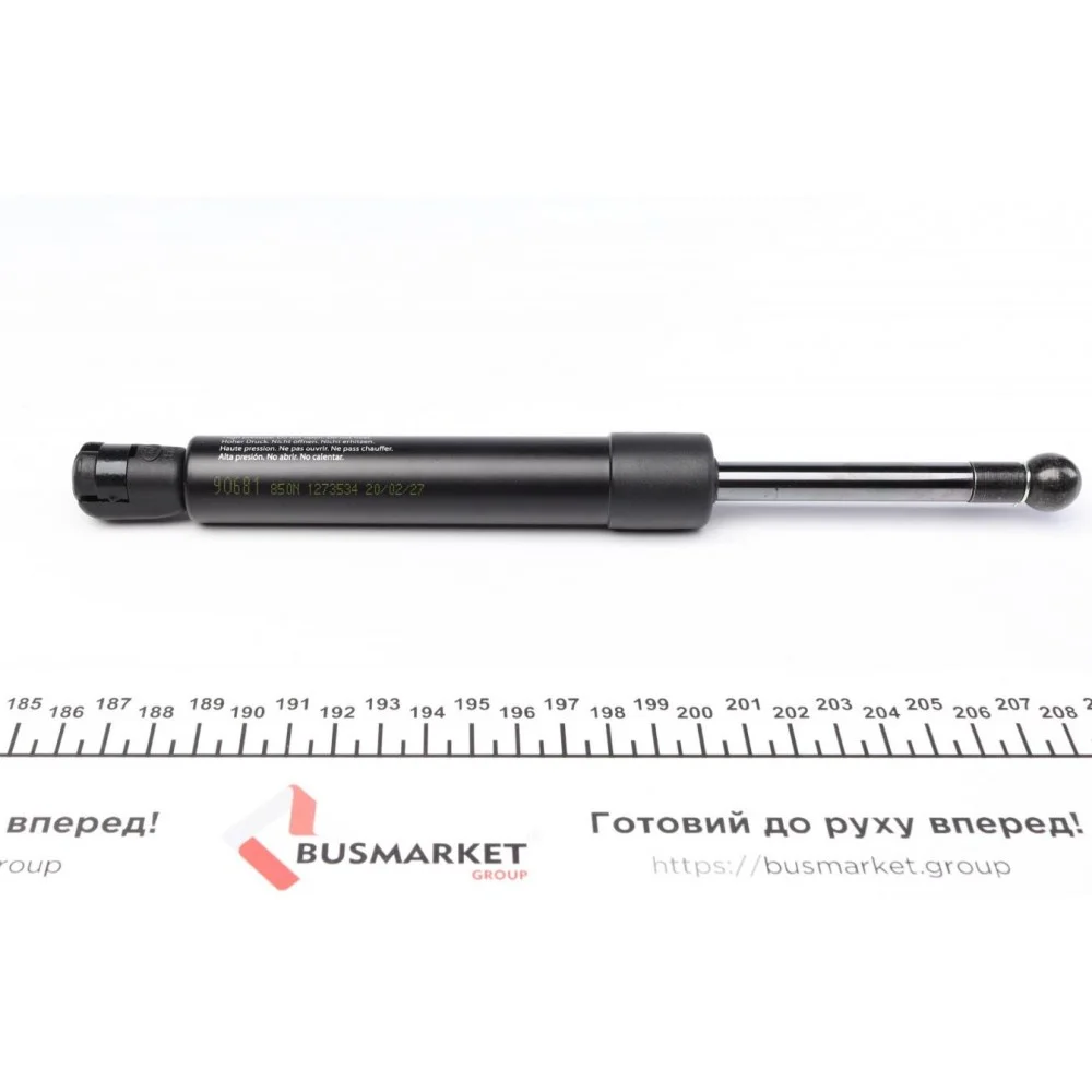 Амортизатор капоту MB M-class (W163) 98-05 (SUV)