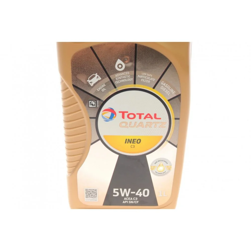 Олива 5W40 Quartz INEO C3 Dexos2 (1л)