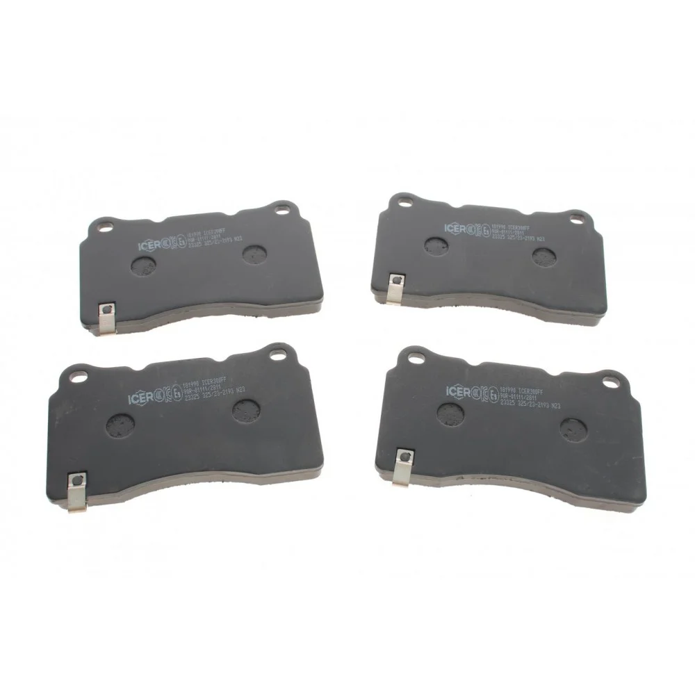 Колодки гальмівні (передні) Opel Insignia 08-17/Astra J/Tesla S/X/VW Golf VII 12-/Renault Megane 17