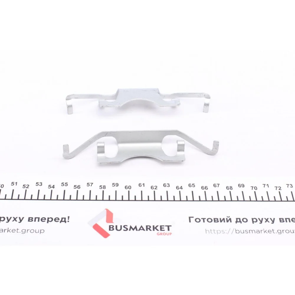 Планка супорта (заднього) прижимна (к-кт) MB E- class (W211) 02-09 (Ate)