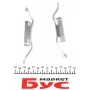 Планка супорта (переднього) прижимна (к-кт) VW Т4/T5/T6 90-
