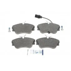 Колодки гальмівні (передні) VW T4 R15 90-03 (+датчик)