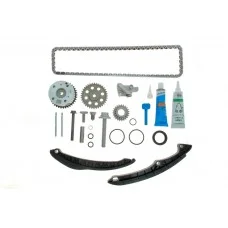 Комплект ланцюга ГРМ VW Golf V 1.4TSI, 10/03 - 02/09, 90/103/125kw, (z=130/18-23/36/36), BLG,BMY,CAXA