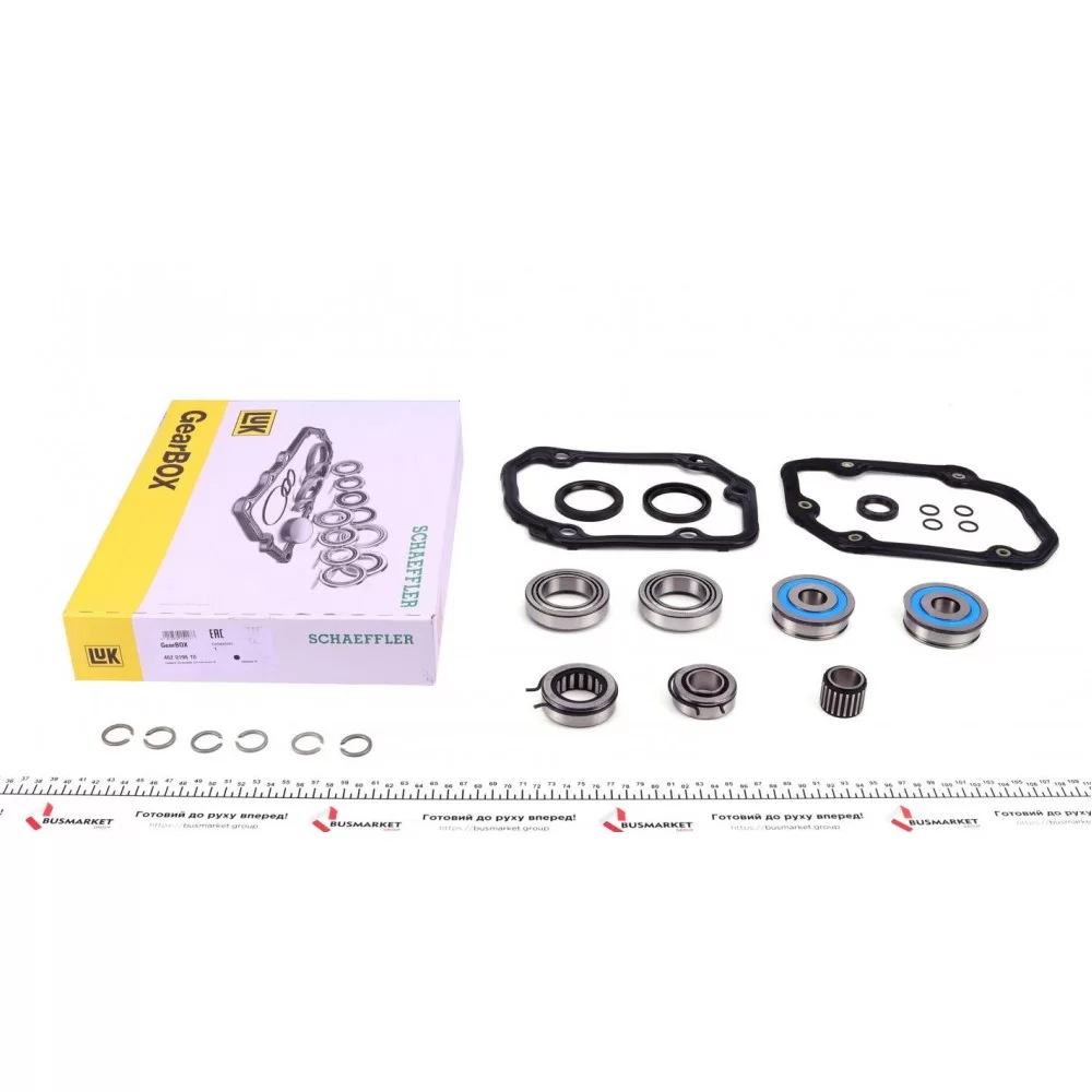 Ремкомплект КПП VW Caddy III/Passat/Touran 1.2TSI-2.0SDI 03- (МКПП 5-ступі́нчаста) 0AH (MQ200)