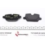 Колодки гальмівні (задні) BMW 3 (E90/E92) 00-13/1 (E81/82/87) 03-13 (TRW) Q+