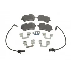 Колодки гальмівні (задні) Audi A8 09-18 (TRW) (з датчиками)