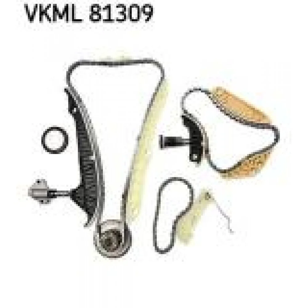 Комплект ланцюга ГРМ Audi A3/A4/Skoda Octavia/Superb/VW Golf 1.8-2.0TFSI 04-15
