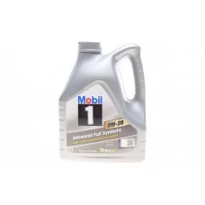 Олива 0W20 Mobil 1 (4L) (WSS-M2C947-A/WSS-M2C947-B1/GM dexos1:GEN2 Licensed/GM 6094M/MS-6395)
