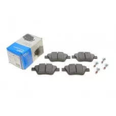 Колодки гальмівні (задні) Audi A1/A3/Skoda Octavia/SuperB/VW Caddy III/Golf/Touran 03- (Bosch)