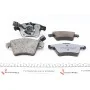 Колодки гальмівні (передні) VW Touareg 2.5TDI 03-10 (Teves) (з датчиком) (з низьким продукуванням пилу)