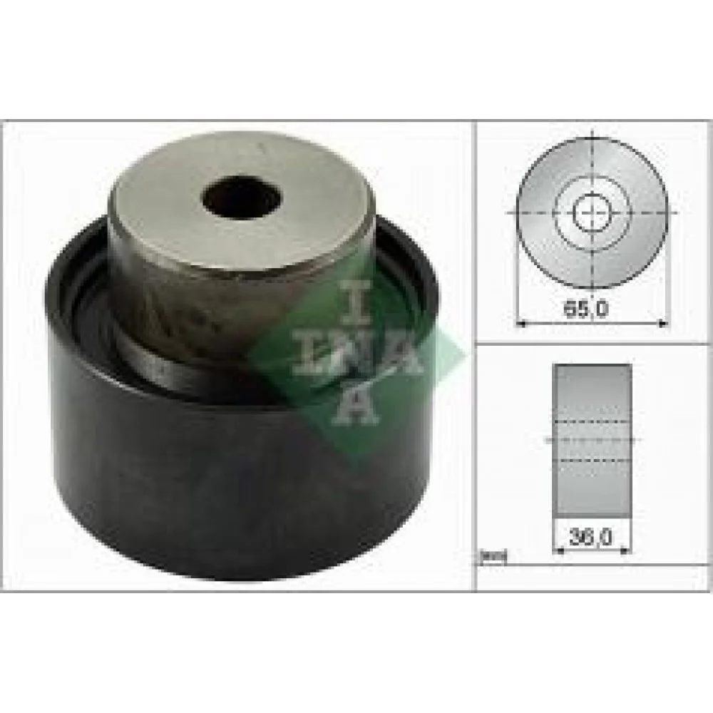 Ролик ГРМ Citroen C5/Peugeot 406/407/607 3.0 V6 96- (паразитний) (65х36)