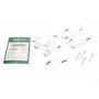 Комплект пружинок колодок ручника Toyota Corolla 97-02 (200x37) (Lucas)