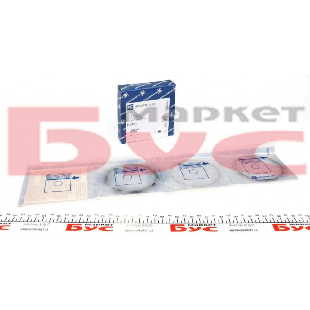 Кільця поршневі VW T4/T5 1.9TDI (79.50mm/STD) (1.75-2-3)