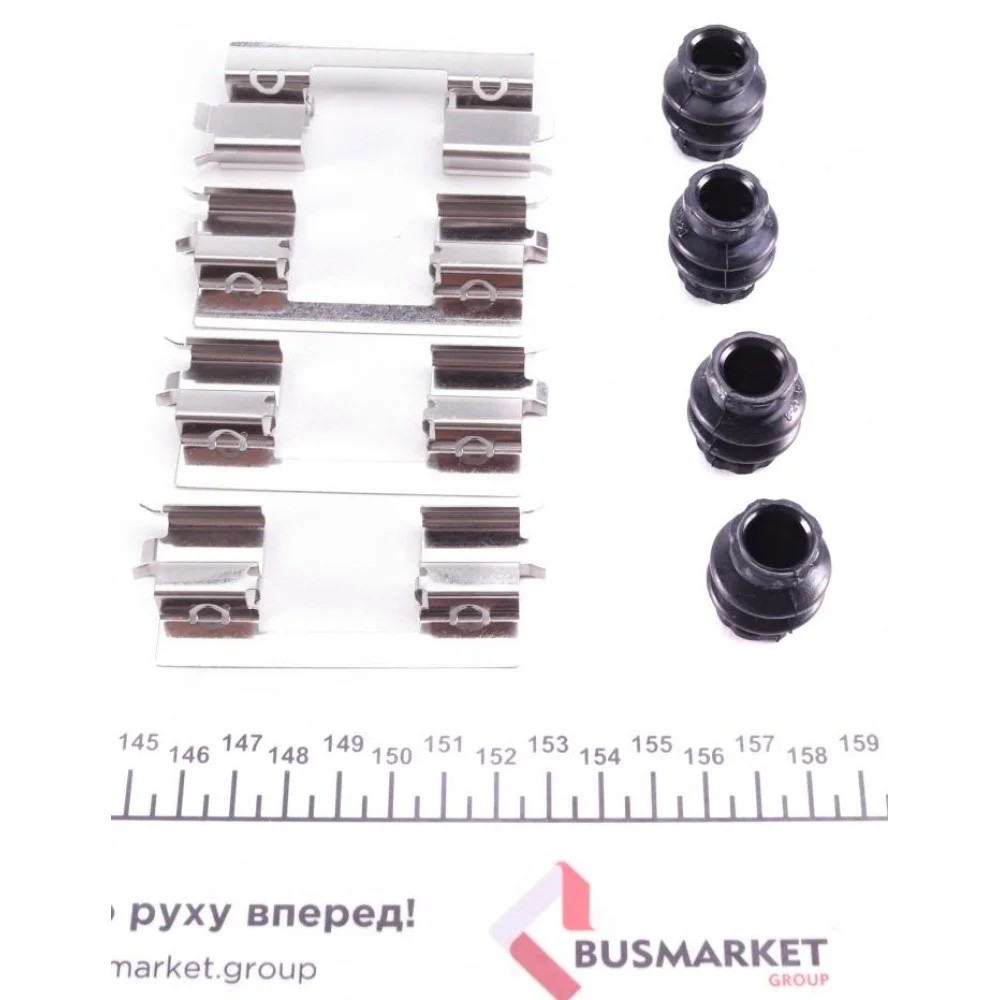 Планка супорта (переднього) прижимна (к-кт) MB Citan 12- (Lucas)
