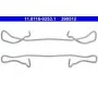 Планка супорта (переднього) прижимна (к-кт) MB C-class (W202) 93-00/E-class (W210/W211) 95-08 (Ate)