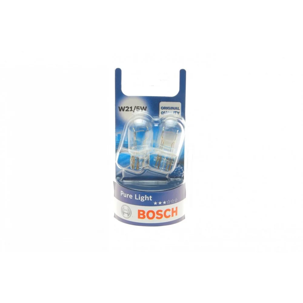 Автолампа W21/5W 12V 21/5W W3x16q Pure Light (без цоколя)