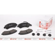 Колодки гальмівні (передні) Citroen Jumper/Fiat Ducato/Peugeot Boxer 2.0-3.0HDi 06- R16(з датчиком)