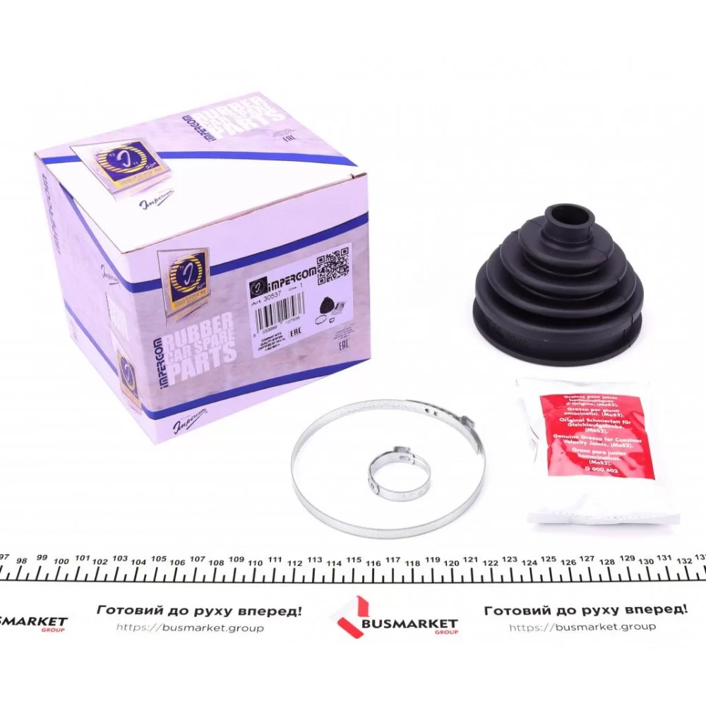 Пильник ШРКШ (зовнішній) VW Passat/B5/Audi A6 1.9-2.5TDI 94-05 (24x90x90) К-кт (змазка+хомути)