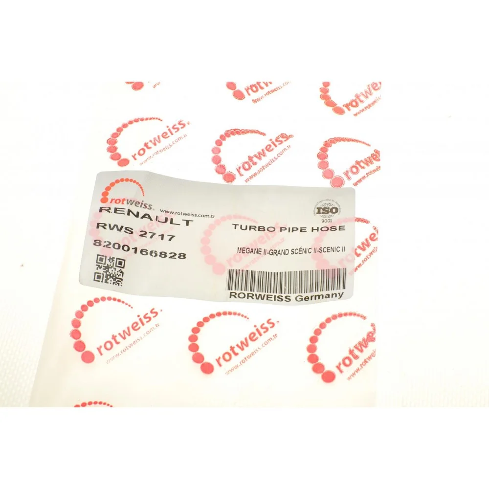 Патрубок інтеркулера Renault Megane/Scenic 1.5dCi 02-08 (5x11x26 мм)