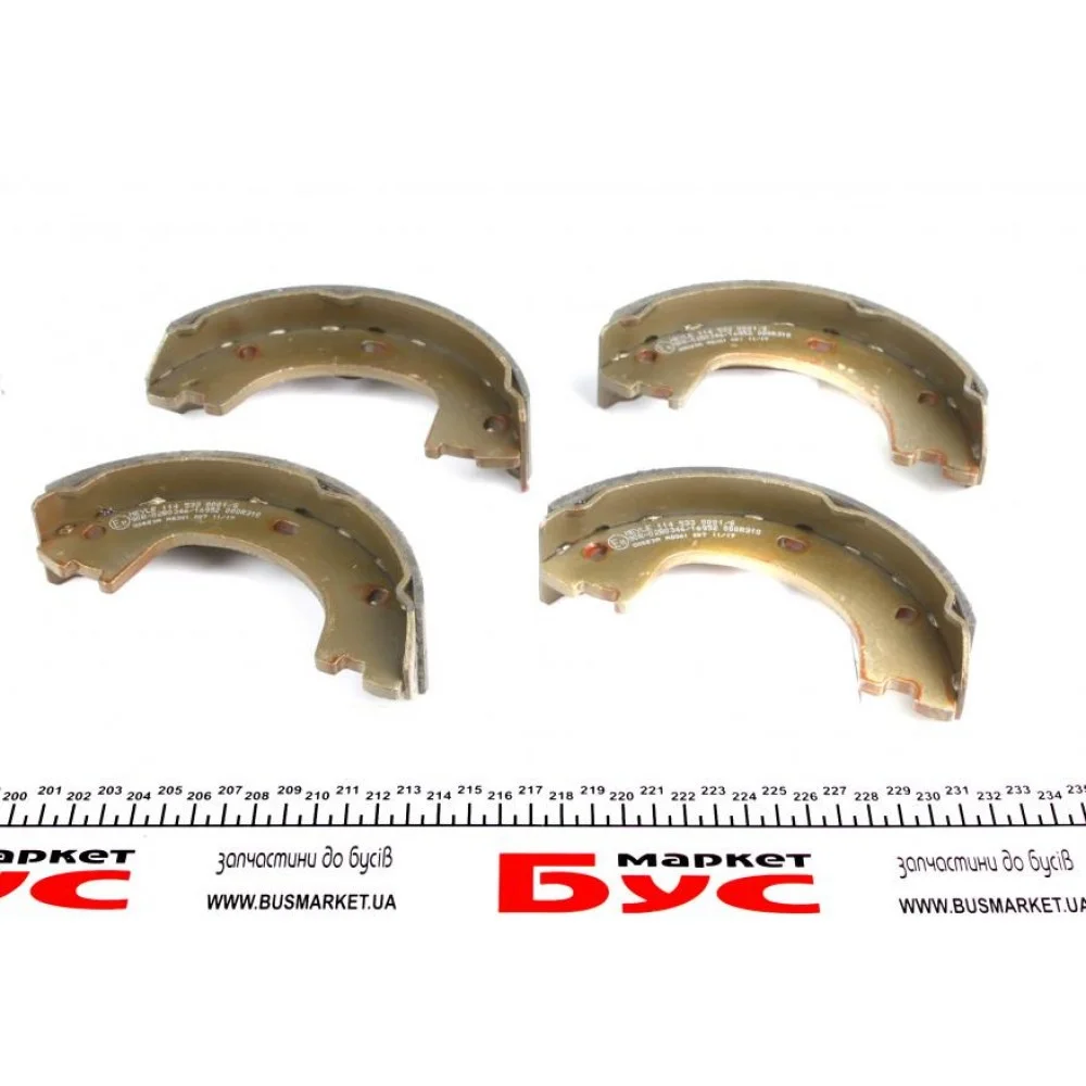 Колодки ручника MB Sprinter 509-519 06- (170x42)