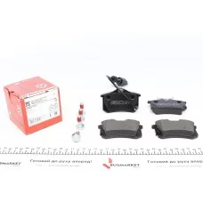 Колодки гальмівні (задні) VW Polo 01-/Skoda Fabia 99-08/Seat Cordoba/Ibiza 02-09(Lucas)(з датчиком)