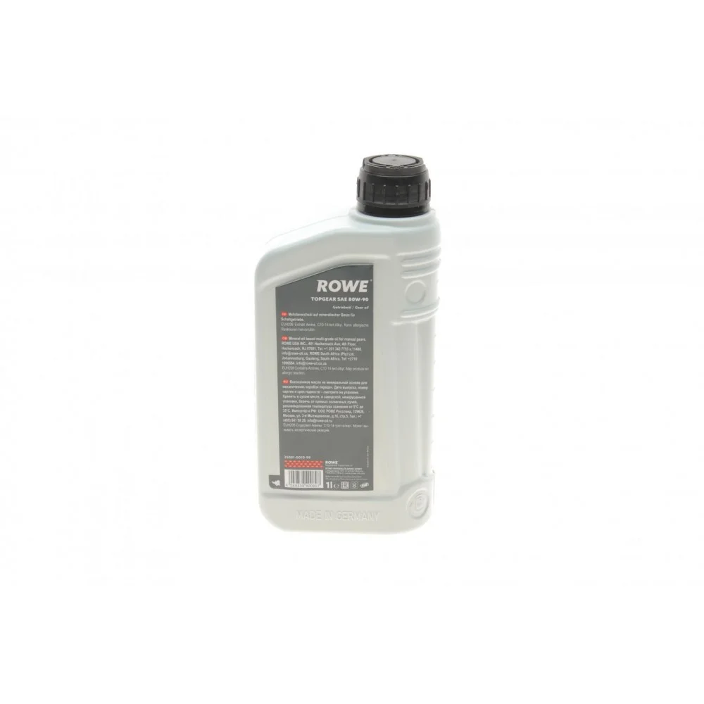 Олива 80W90 HIGHTEC TOPGEAR (1L) (ZF TE-ML 02A/MB 235.1/API GL-4) (світло-коричневий)