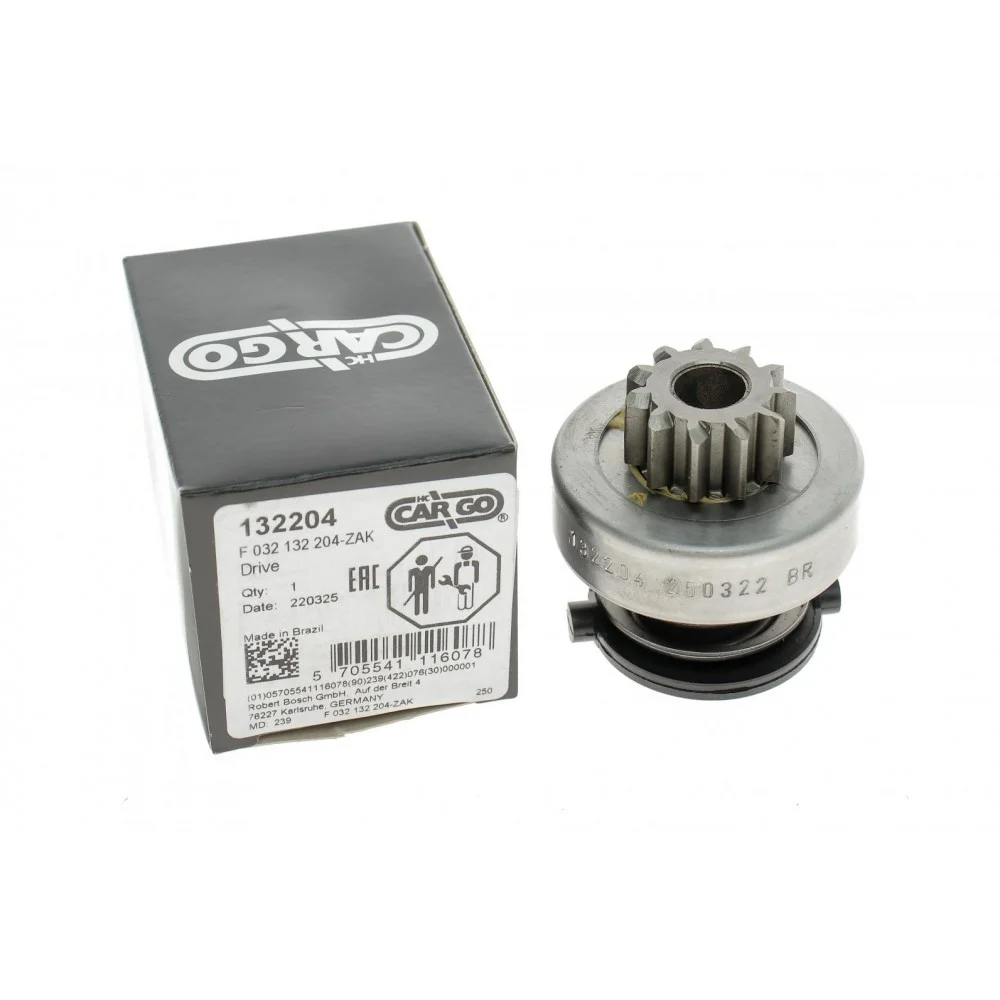 Бендикс стартера Citroen Jumper 1.9 D (z=11) = 132204