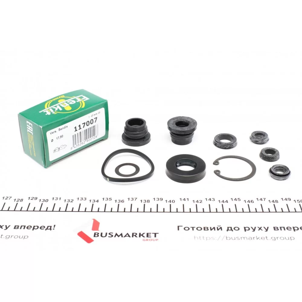 Ремкомплект циліндра гальмівного (головного) MB W201/W202 (d=17,5/22,2mm) Bendix