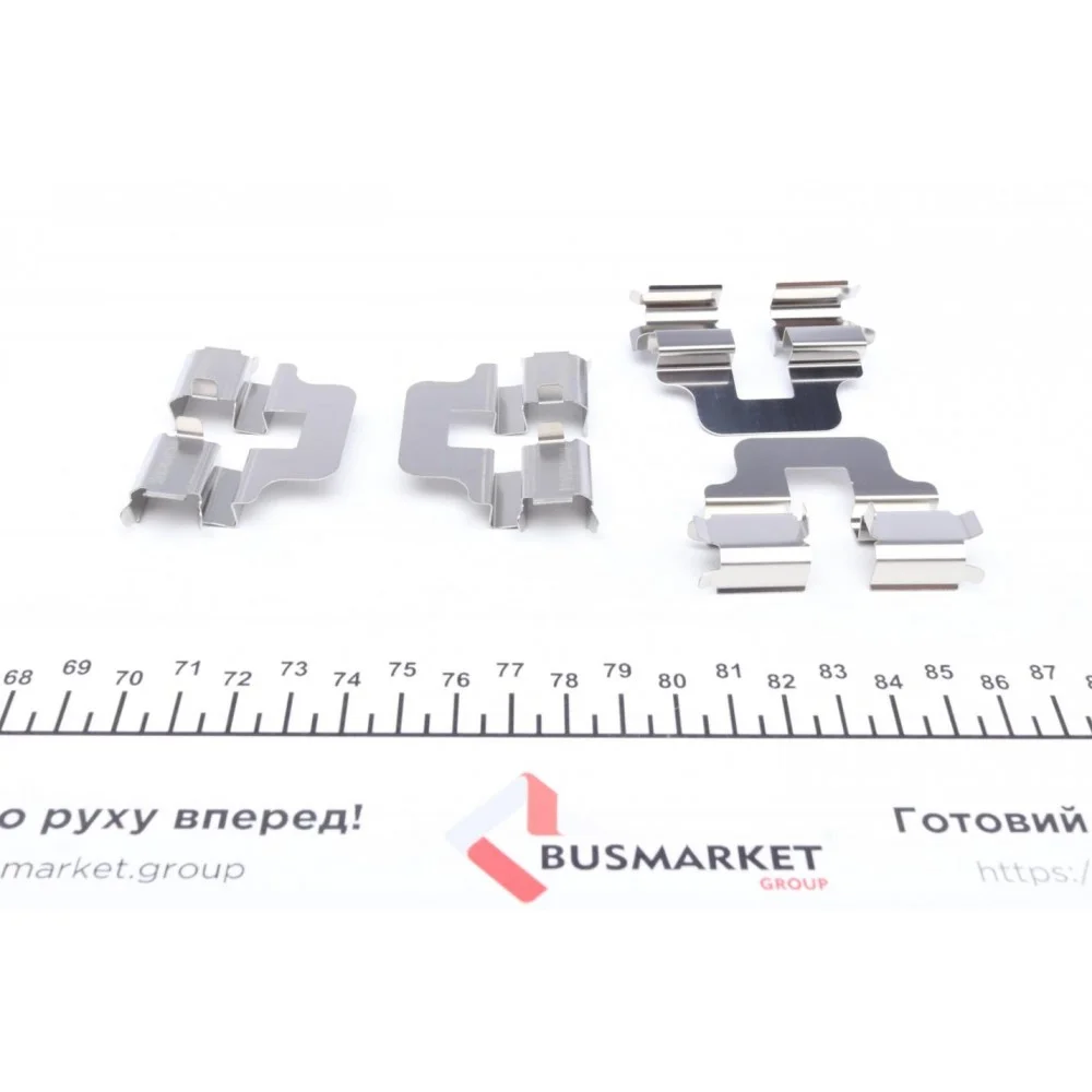 Планка супорта (заднього) прижимна (к-кт) MB A-class (W168/W169)/Vaneo (W414) 97-12