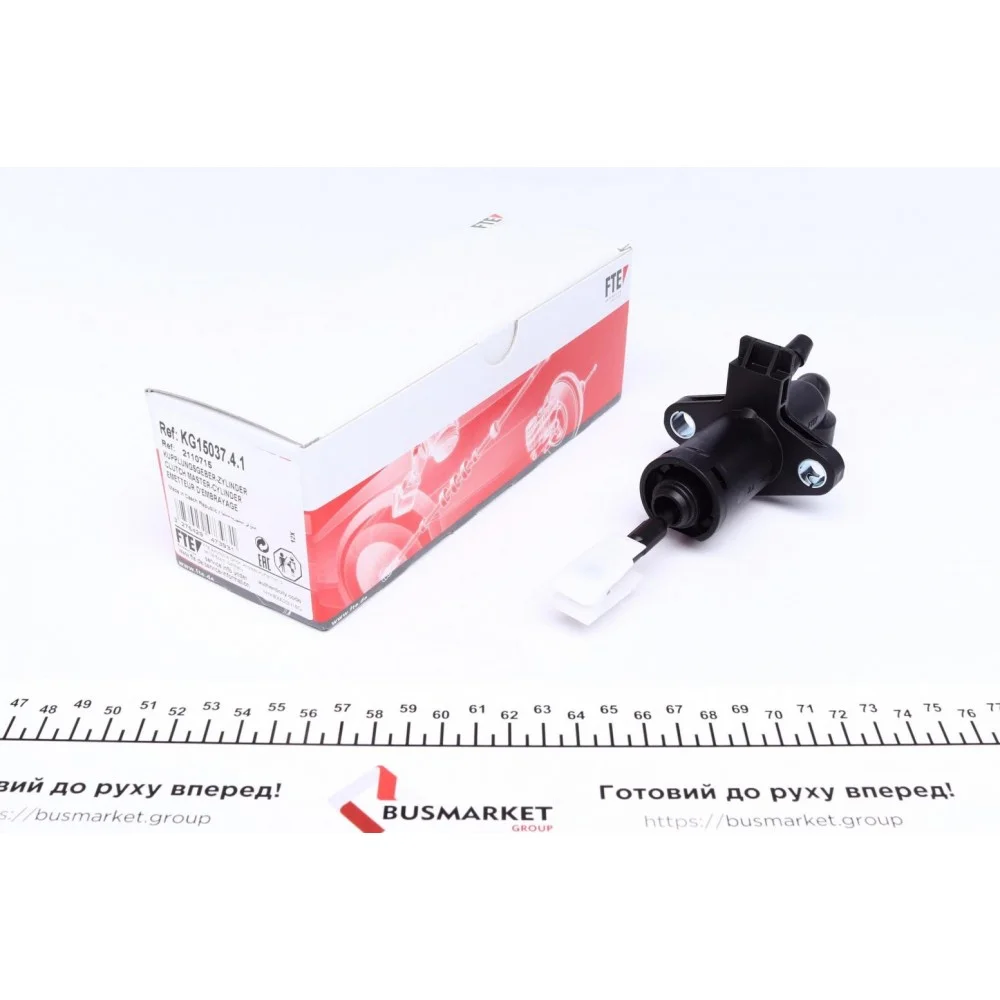 Циліндр зчеплення (головний) Audi A3/Seat Leon/Skoda Fabia 99-14 (d=15.87mm) = KG15037.4.1