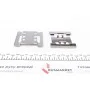Планка супорта (переднього) прижимна (к-кт) Renault Master 01- (Bosch)