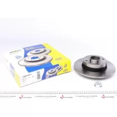 Диск гальмівний (задній) Renault Megane 96-/Clio 05- (240х8)(+ABS)(з підшип.)(з покр.)(+ESP)(повний)