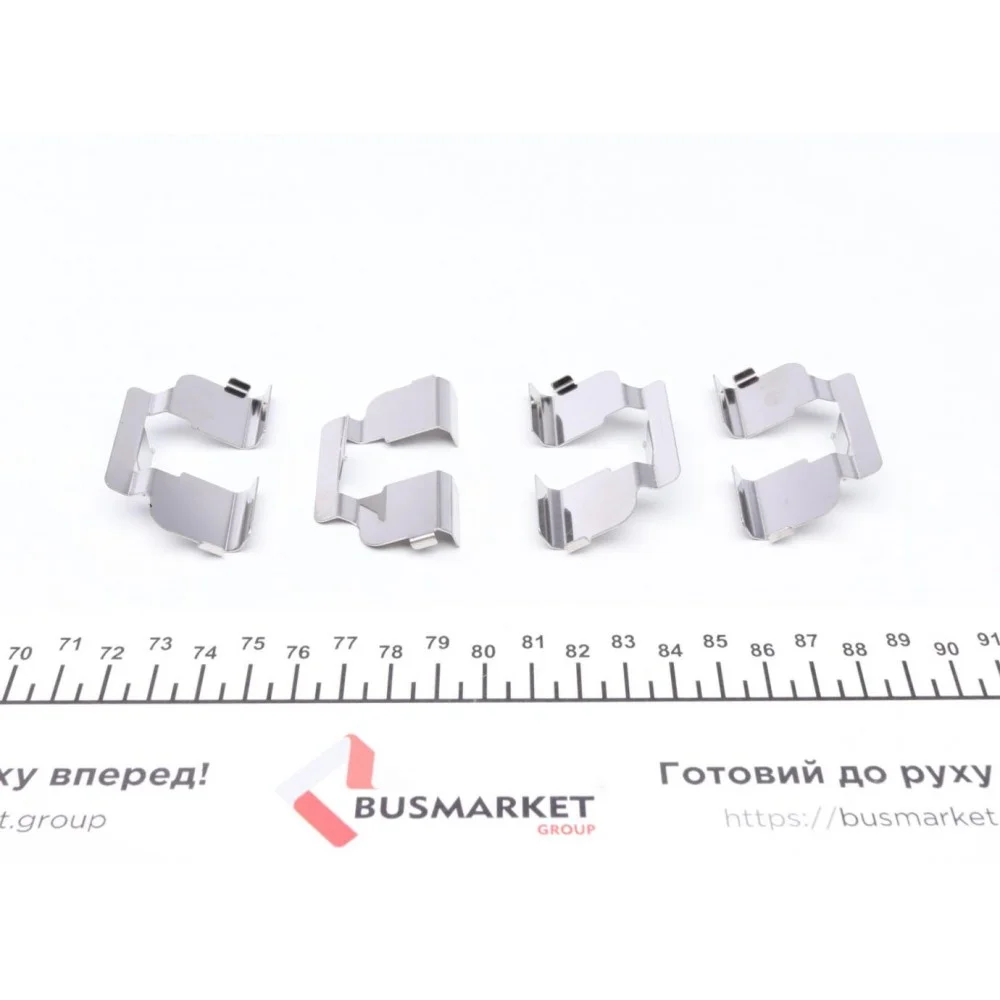 Планка супорта (переднього) прижимна (к-кт) Dacia Logan/Renault Megane I 96-