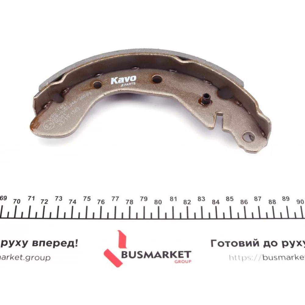 Колодки гальмівні (задні) Chevrolet Aveo 06- (барабанні) (200x36)