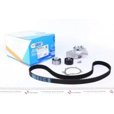 Комплект ГРМ + помпа Citroen Berlingo/Jumpy/C4/C5/Fiat Scudo/Peugeot 2.0HDI 99-06 (141x25) (PA747)