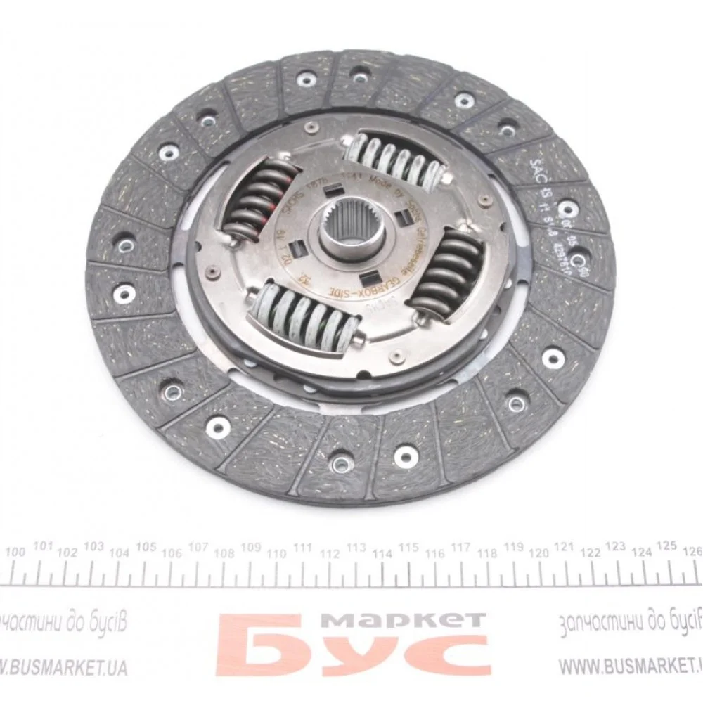 Диск зчеплення VW T4 2.4D 90-03 (d=228mm)