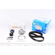 Комплект ГРМ + помпа Fiat Doblo 1.6D/2.0D/Opel Astra/Zafira/Vectra 1.9-2.0CDTi 09- (199х24) (PA1352)