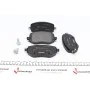 Колодки гальмівні (передні) Renault Megane IV 15- (TRW) Q+