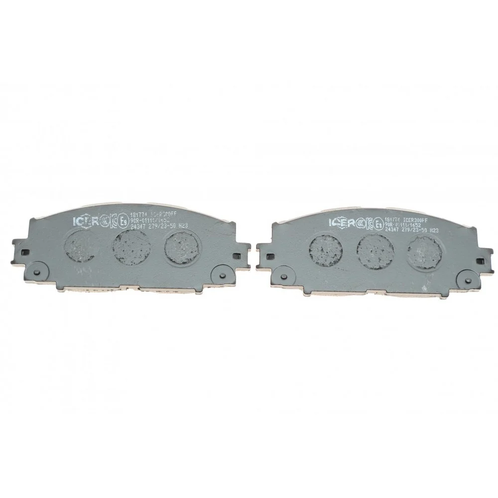 Колодки гальмівні (передні) Toyota Corolla 12-/Yaris 05-/Prius 11-/Mazda Familia 18-