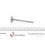 Клапан (впуск) Chevrolet Aveo/Kalos/Matiz/Daewoo Damas/Matiz/Tico 0.8-1.2 (35.7х5.5x110.5) (азот.)