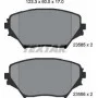 Колодки гальмівні (передні) Toyota Rav 4 II 00-05 (Akebono)