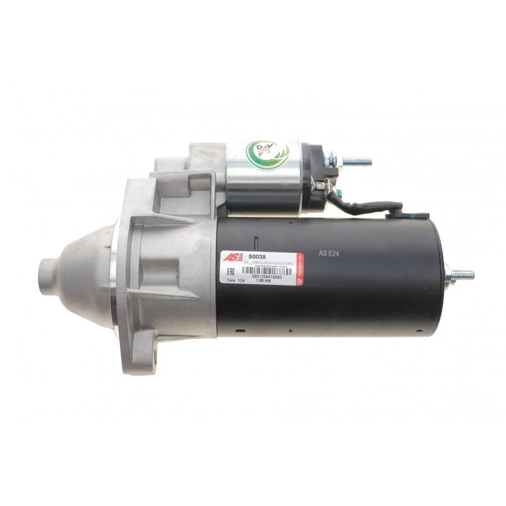 Стартер VW Passat/Audi A4/A6 1.9 TDi 96-05/Skoda Superb 1.9 TDi 01-08 (12V/1.8kw) (z=9)